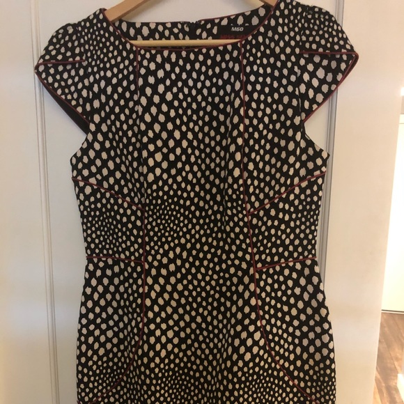 M60 Miss Sixty Retro Black Polka Dot Dress. - Picture 2 of 5